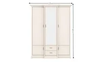 Dulap Sonata Cashmir 3D2S 1