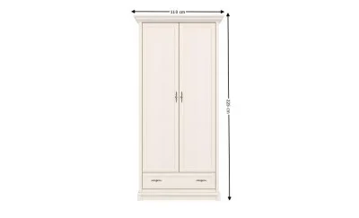 Dulap Sonata Cashmir 2D1S cu 1 Sertar și 2 Uși