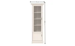 Vitrina Living Sonata Cashmir 1DL
