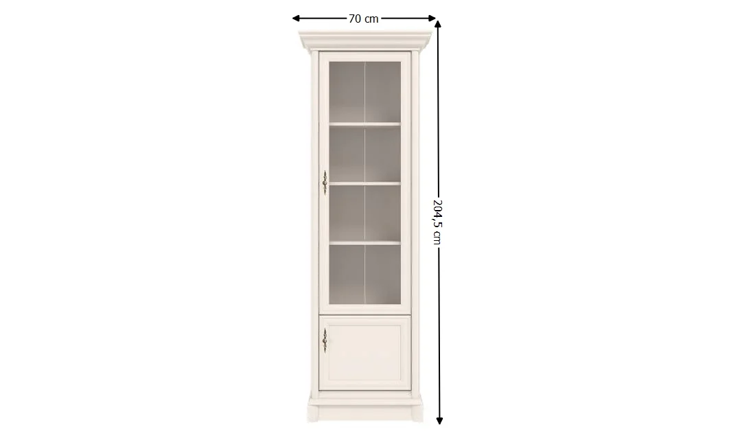 Vitrina Living Sonata Cashmir 1DP 1