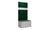Cuier Hol Luca 10, Alb/Verde - Manila 35 1
