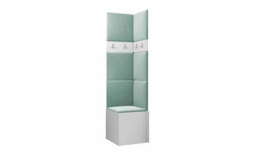 Cuier Hol Luca 11, Alb/Verde menta - Manila 11