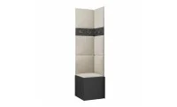 Cuier Hol Luca 11, Grafit/Crem - Manila 02 1