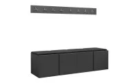 Cuier Hol Luca 14, Grafit/Negru - Manila 18 1