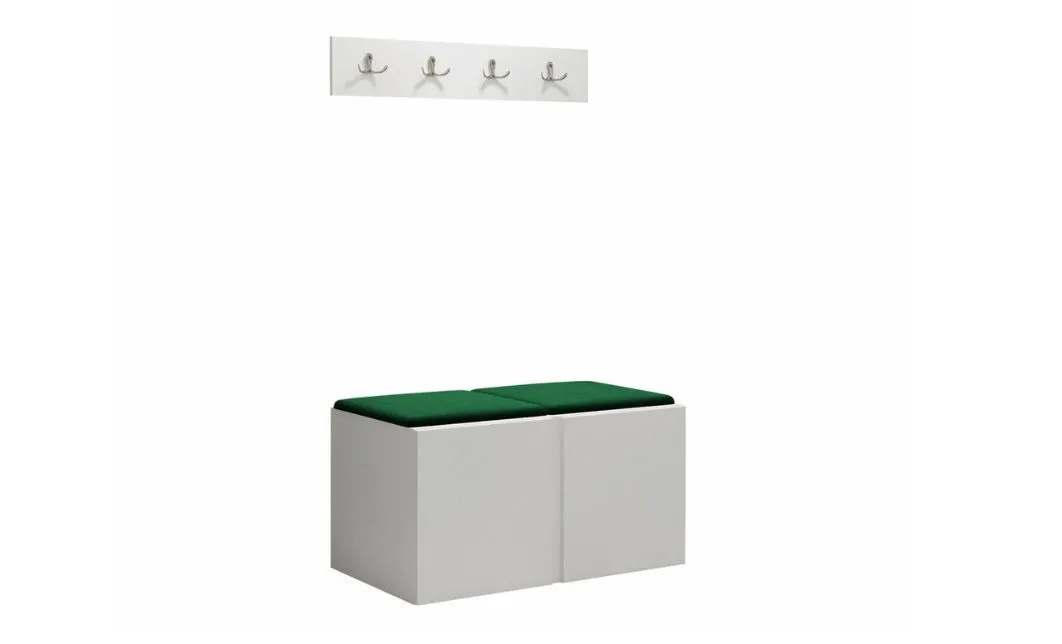 Cuier Hol Luca 15, Alb/Verde - Manila 35 1