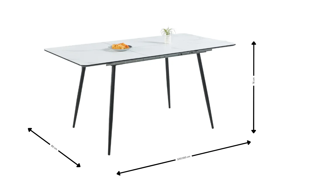 Masa Living Extensibila Alb KJT546  2