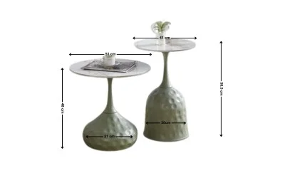 Set 2 Masute Cafea KJCT004
