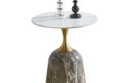 Masuta Cafea KJCT059 Gray Marble 2