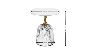 Masuta Cafea KJCT060 Gray Marble