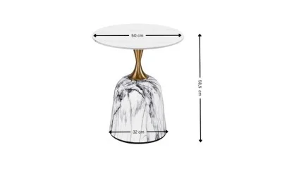 Masuta Cafea KJCT060 Gray Marble