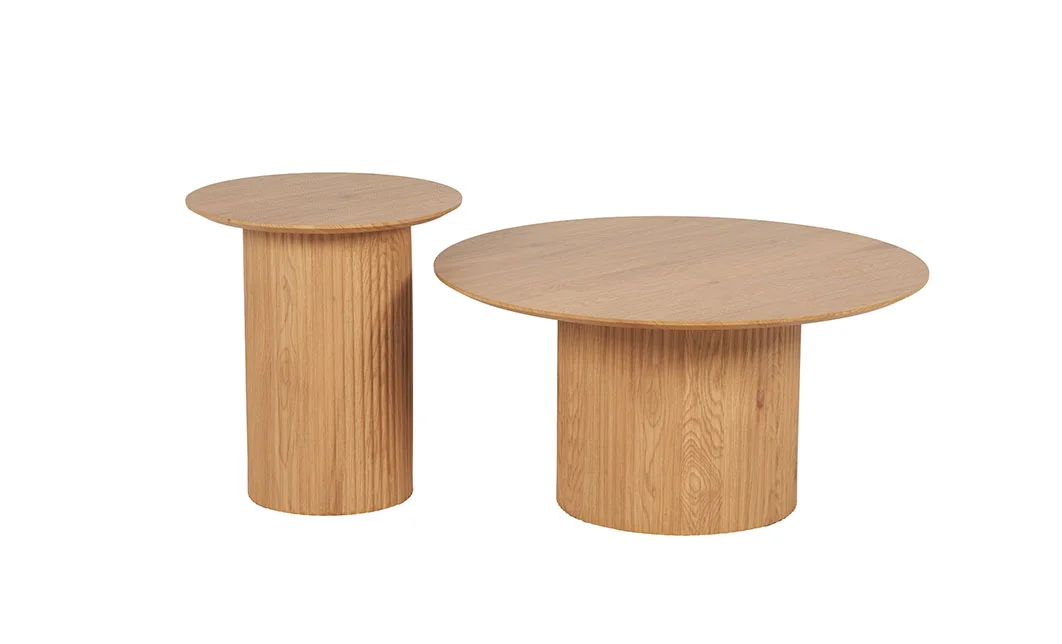 Set 2 Măsuțe de Cafea CT0101 LM/SM Natural 2