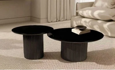 Set Măsuțe Cafea CT3858 Negre