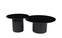 Set Măsuțe Cafea CT3858 Negre