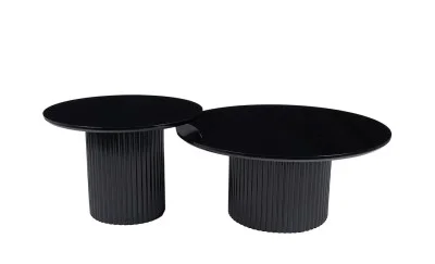 Set Măsuțe Cafea CT3858 Negre