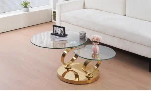 Măsuță Cafea KJCT5342  Gold