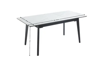 Masa Living Extensibila Alb KJT4711-1 