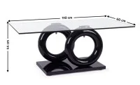 Masuta de cafea KJCT004 Black