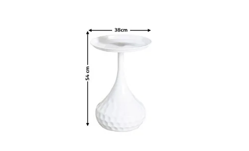 Masuta Cafea KJCT009 Alb