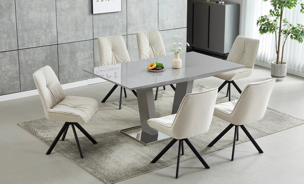 Masa Living Extensibila Gri KJT382  2