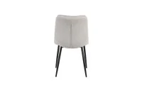 Set Masă Living Extensibilă DTM0101CS Bej cu 4 Scaune DCM2001AF Gri