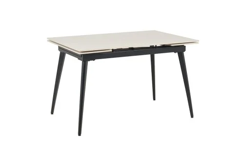 Set Masă Living Extensibilă DTM0101 CS Bej cu 4 Scaune KJC0358 Bej