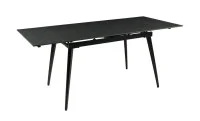 Set Masă Living Extensibilă DTM0101 Blat Ceramic Gri cu 4 Scaune Rotative KJC356 Bej 3
