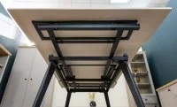 Set Masă Living Extensibilă DTM0101 CS Bej cu 4 Scaune KJC0358 Bej 7