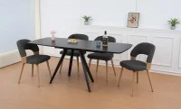 Masa Living Extensibila Gri DTM0109  3