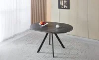 Masă Living Extensibilă DTW0902MBE Gri Ceramic 4