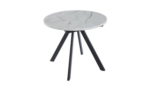 Masă Living Extensibilă DTW0902MBE Alb Ceramic