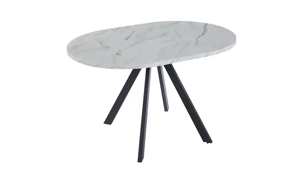 Masă Living Extensibilă DTW0902MBE Alb Ceramic