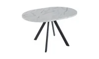 Masă Living Extensibilă DTW0902MBE Alb Ceramic