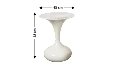 Masuta Cafea KJCT008 White
