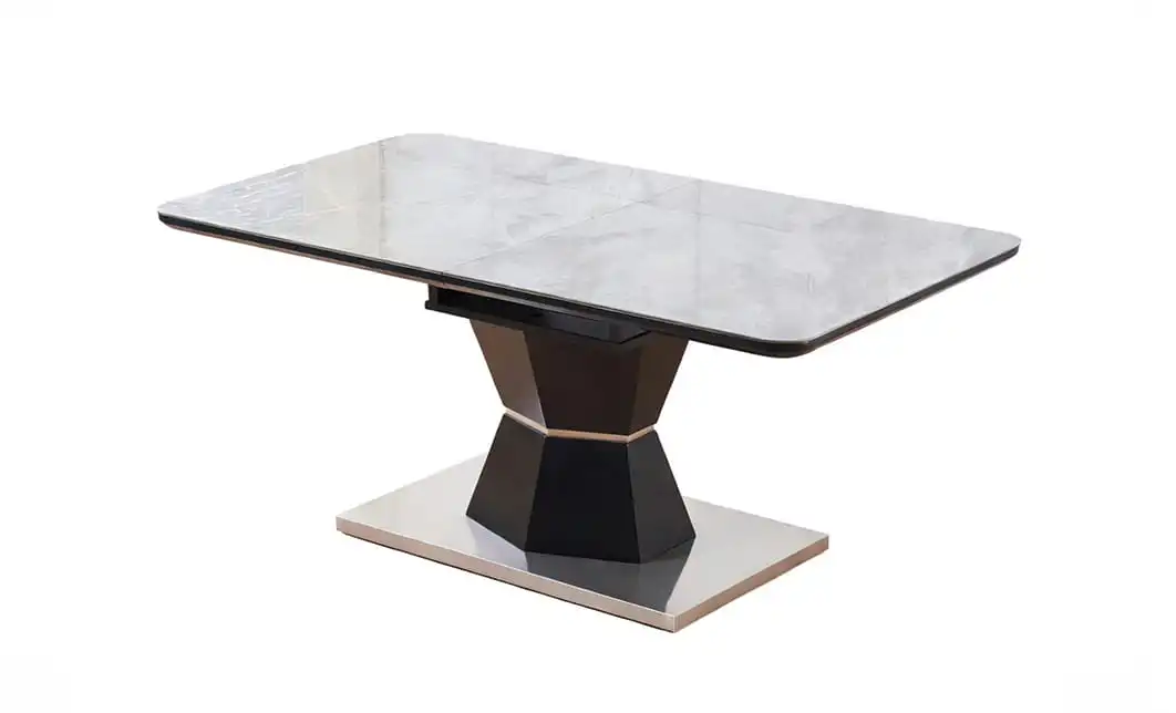 Masă Living Extensibilă Blat Ceramic KJT4712 Gri
