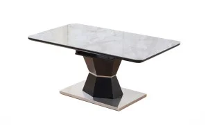 Masă Living Extensibilă Blat Ceramic KJT4712 Gri