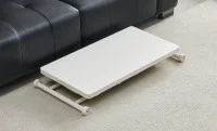 Masă Living Extensibilă KJT5401 cu Alb 6