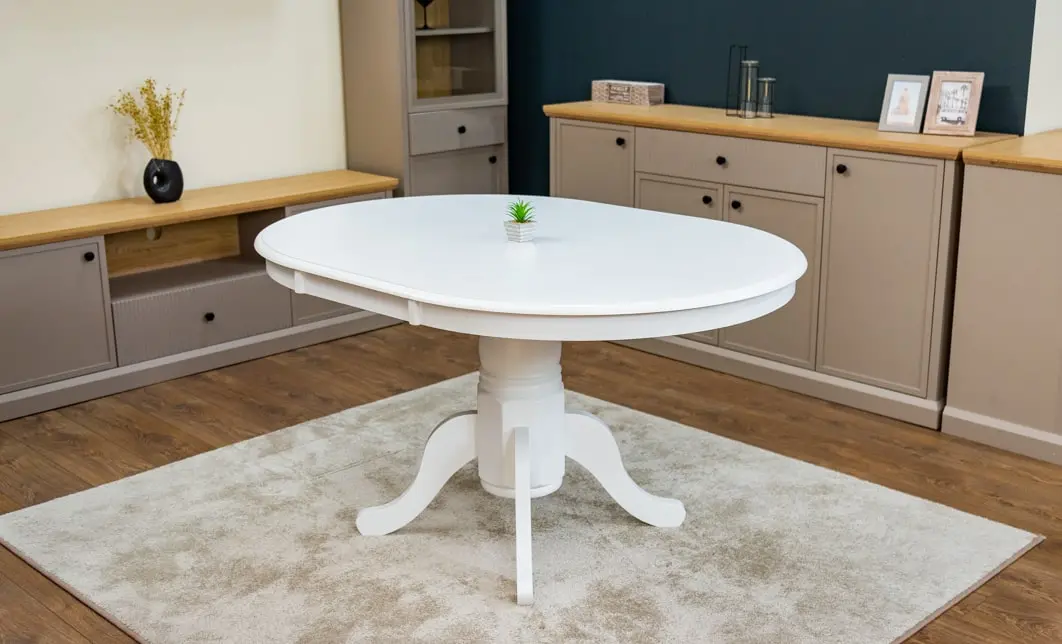 Masa Living Extensibila Olivia Alb M.L.