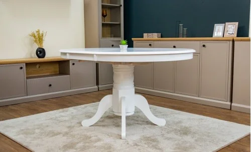 Masa Living Extensibila Olivia Alb M.L.