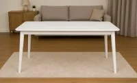 Set Masa Fixă Palmdale Albă cu 6 Scaune Palmdale 7