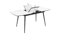 Masa Living Extensibila Yense 145 cm Alb