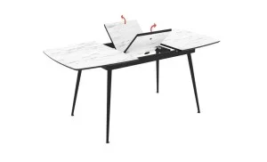 Masa Living Extensibila  Yense 125 cm Alb