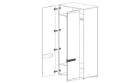 Dulap Living Azteca 2 Usi SZF2D 6