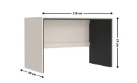 Birou Prime BIU120 65, Cashmir / Negru 1