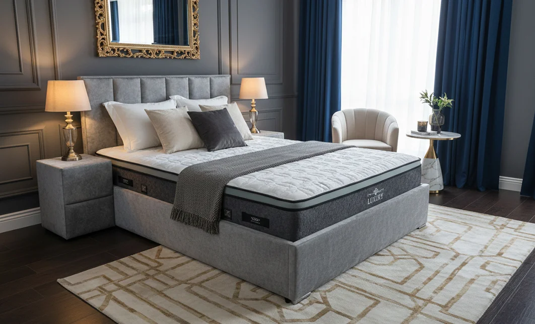 Saltea Luxury Pocket, 200x200x34cm 3
