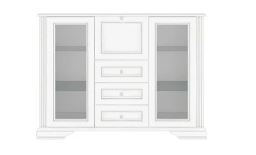 Comoda White 014/2W3S1B