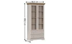 Vitrină Kora KRW2 Cashmere 2D 2DR