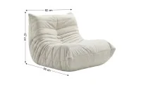 Fotoliu KJLC104 Bej 1