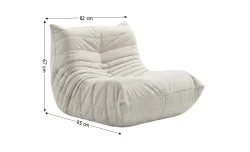 Fotoliu KJLC104 Bej
