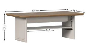 Măsuță de cafea Kora KL2 Cashmere 