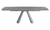 Set Masă Living DTM0408 Extensibilă cu 6 Scaune DCM0518 AS Gri 4